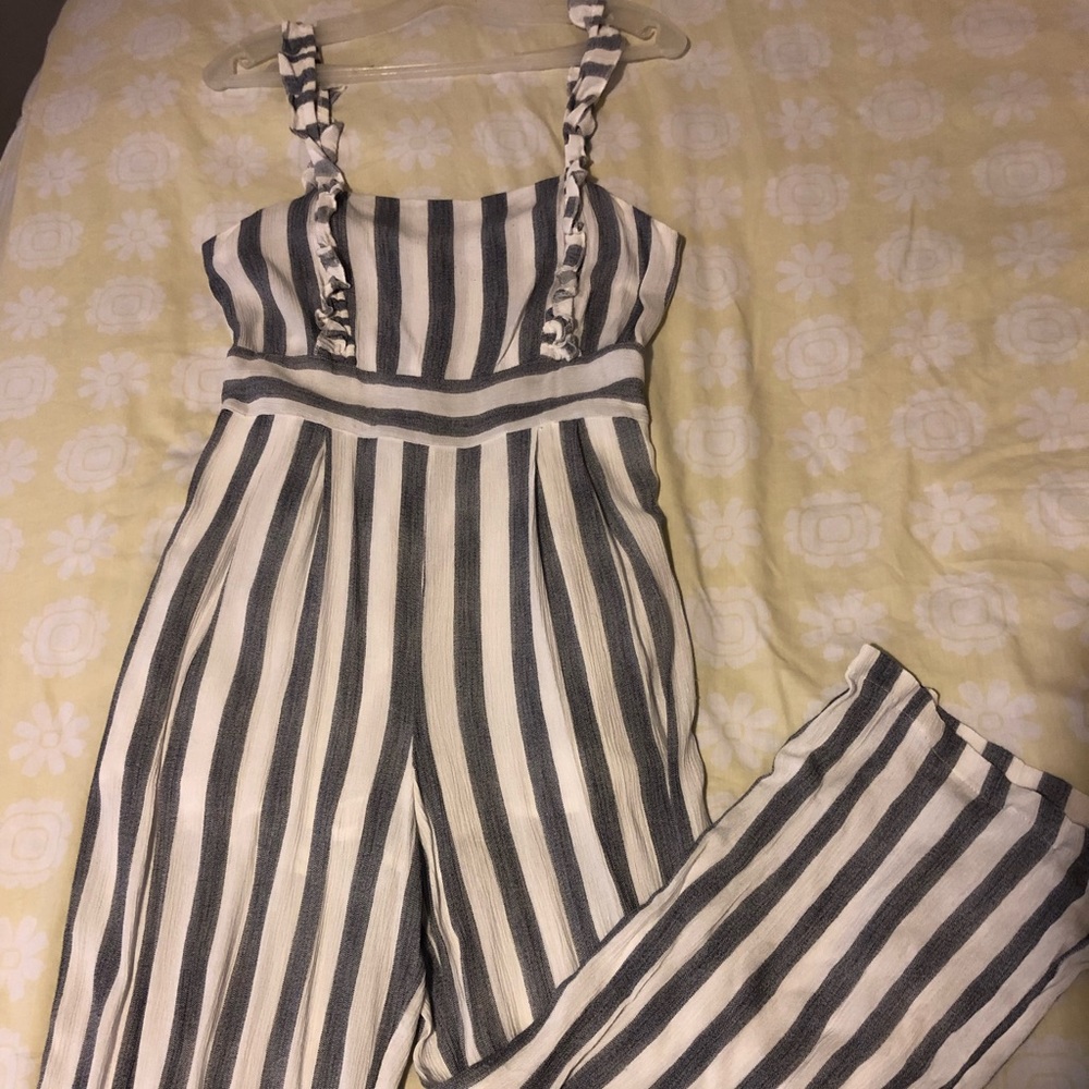 Stripped romper